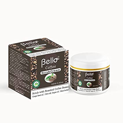 Bello Coffee Scrub Cream| 100gms | With Coffee Beans | Herbal Personal Care Bello Herbals 