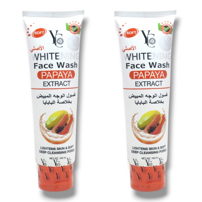 Yc Whitening Papaya Extract Face wash 100ml 1