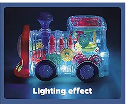 G.Fidel Transparent Concept Engine Toy Electric Mechanical Gear Engine with Colorful Light and Charming Music, Moving Gears, Great Birthday Gift Little Kids for Boys Girls Toy GFIDEL 