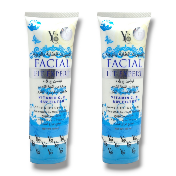 Yc Facial Fit Expert for acne and oil control face wash 100ml 1