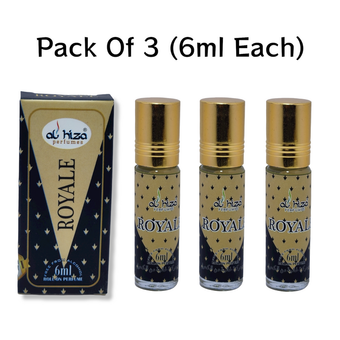 Al hiza perfumes Royale Roll-on Perfume Free From Alcohol 6ml 10