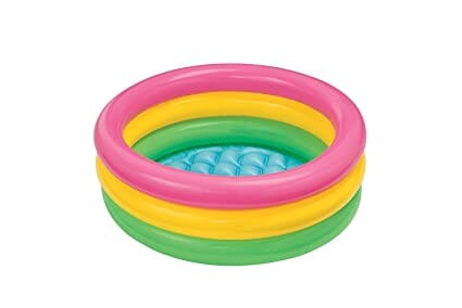 G.FIDEL Inflatable Kid Swimming Pool Bath tub, Water Pool for Kids (Multicolor) (2 feet) Toy GFIDEL 