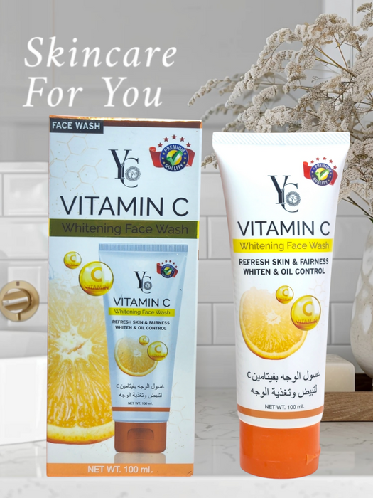 Yc Vitamin C Whitening Fairness Face wash 100ml 4