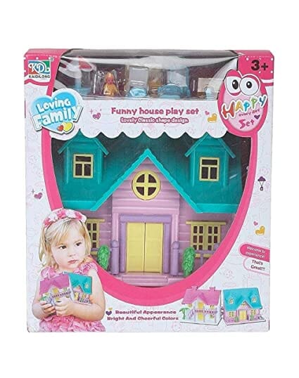G.FIDEL Funny House Play Set-Doll House Set (Multicolor) Toy GFIDEL 