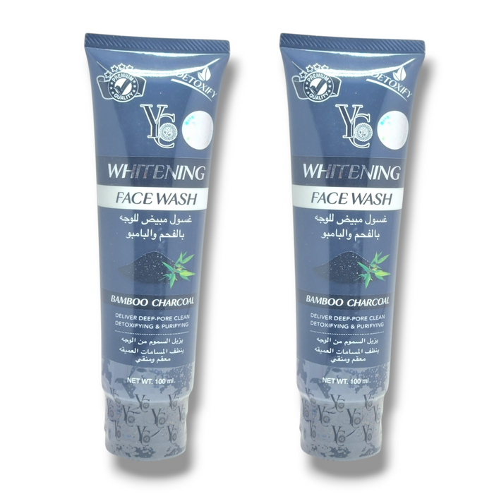 Yc Whitening Bamboo Charcoal Face wash 100ml 1