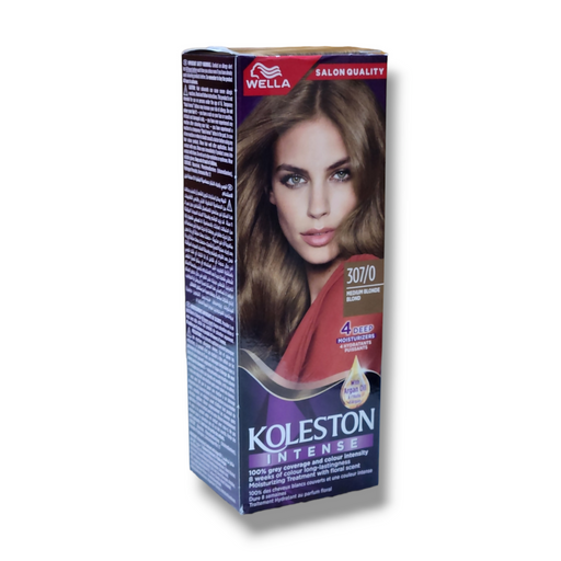 Wella Koleston Hair Color - Medium Blonde 307:0 110ml 2