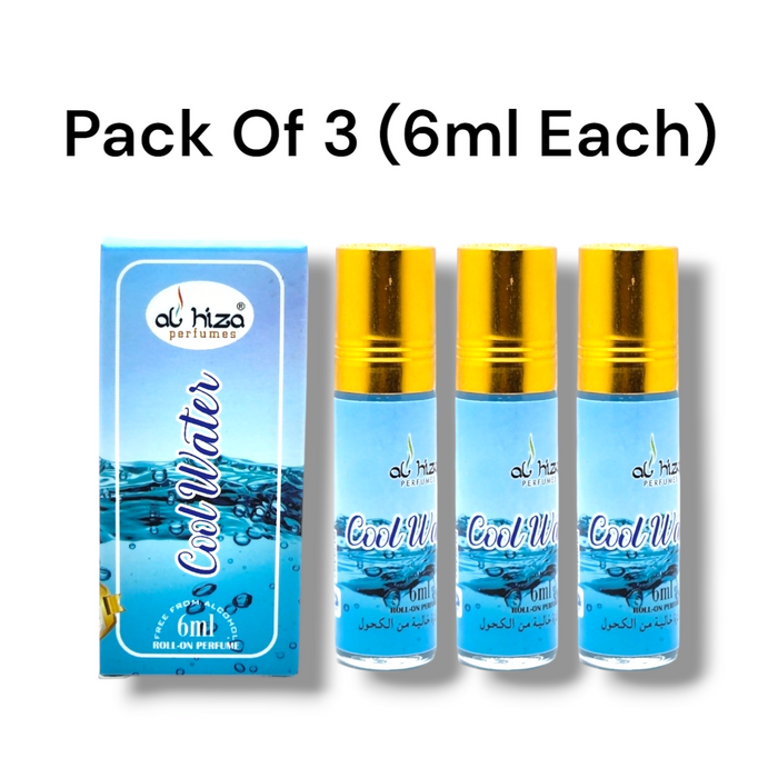 Al hiza Cool Water perfumes Roll-on 6ml 11