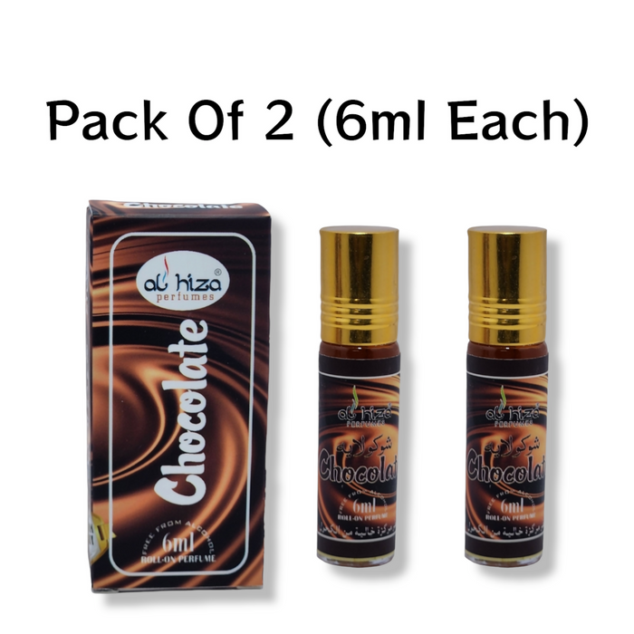 Al hiza perfumes Chocolate Roll-on Perfume Free From Alcohol 6ml 8