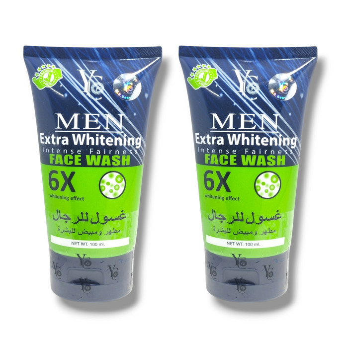 Yc Men Extra Whitening Face wash 6x whitening Face wash 100ml 1