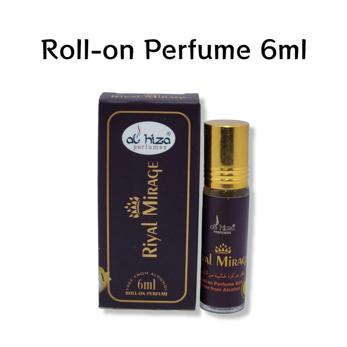 Al hiza perfumes Riyal Mirage Roll-on Perfume Free From Alcohol 6ml 7