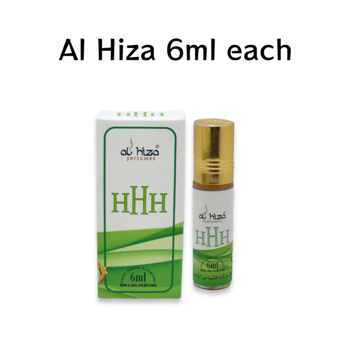 Al hiza perfumes HHH Roll-on Perfume Free From Alcohol 6ml 7