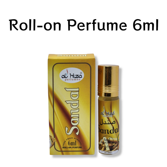 Al hiza perfumes Sandal Roll-on Perfume Free From Alcohol 6ml 7