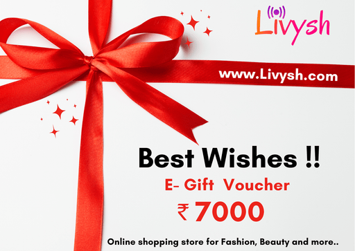 Livysh e-Gift Card Rs.7000 Gift Set LivySeller 