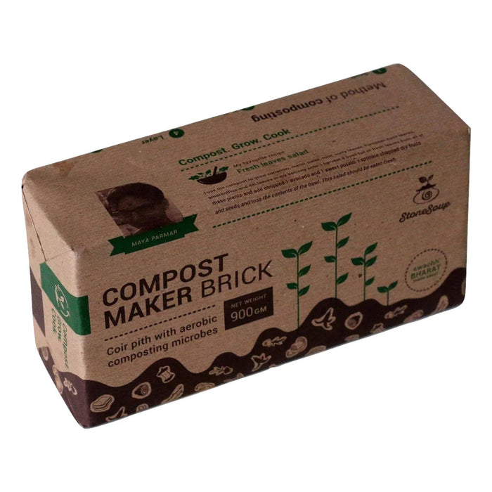 Compost Maker Brick [Aerobic Composting] : 900 Stone Soup 