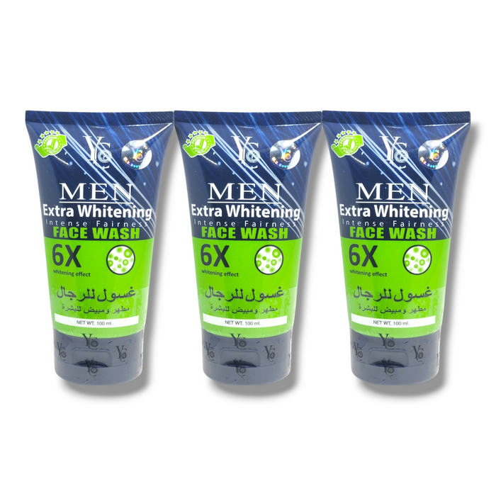 Yc Men Extra Whitening Face wash 6x whitening Face wash 100ml 2