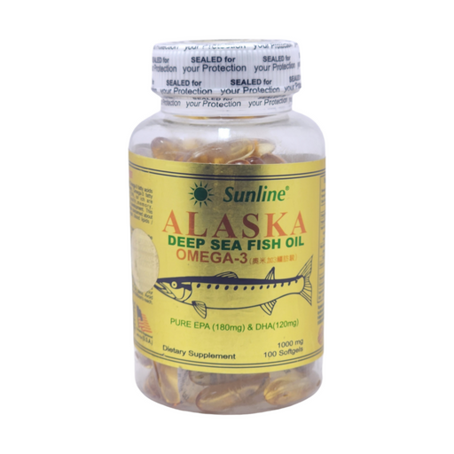 Alaska Deep Sea Fish Oil Omega-3 100 Softgels 2