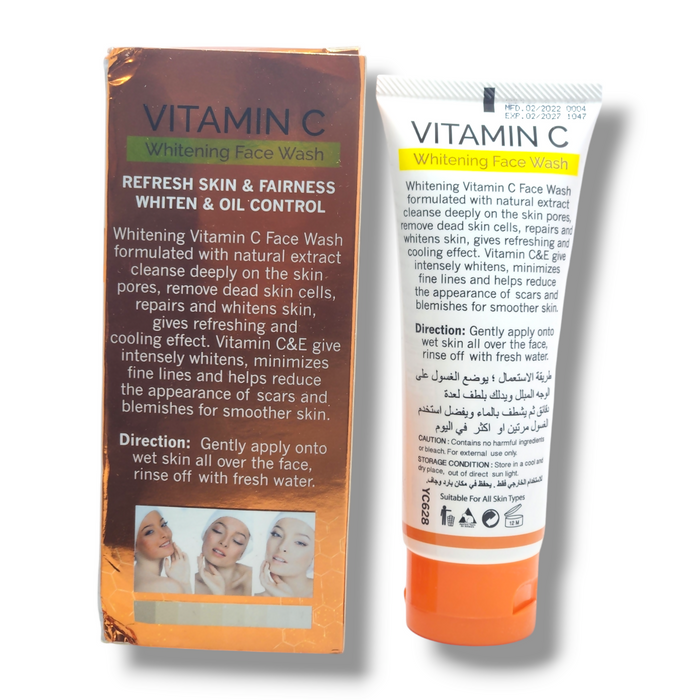 Yc Vitamin C Whitening Fairness Face wash 100ml 6