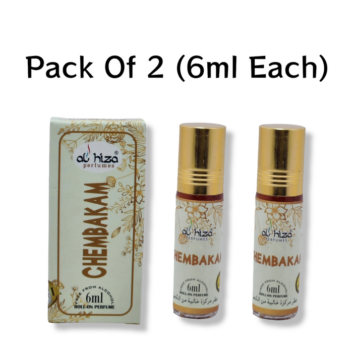 Al hiza perfumes Chembakam Roll-on Perfume Free From Alcohol 6ml 9