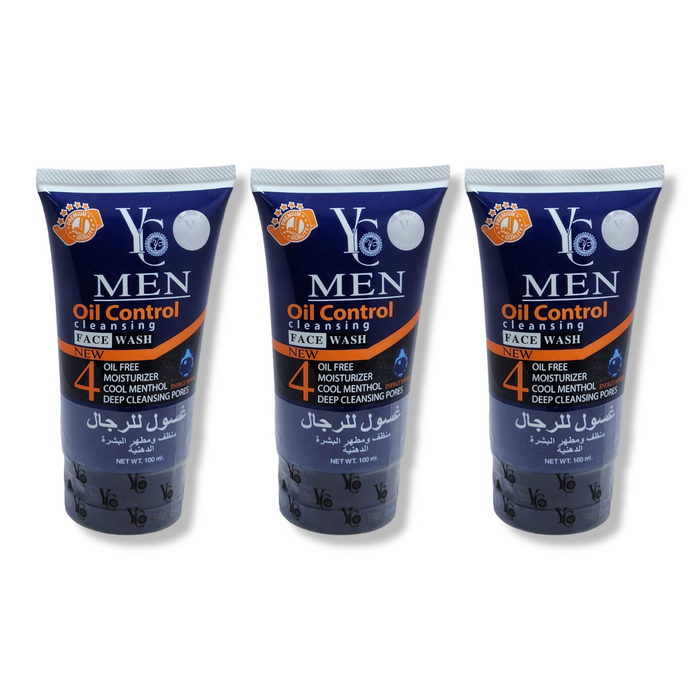 Yc Men Oil Control Cleansing Face wash 100ml 2