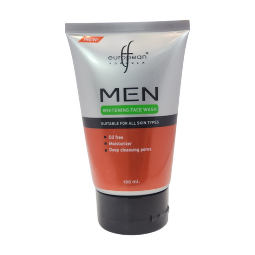 European Formula Men Whitening Face wash 100ml 3