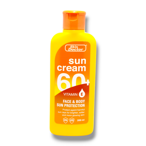 Skin Doctor Sun Cream SPF60+ Vitamin E 200ml 3