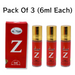 Al hiza perfumes Z Roll-on Perfume Free From Alcohol 6ml 10