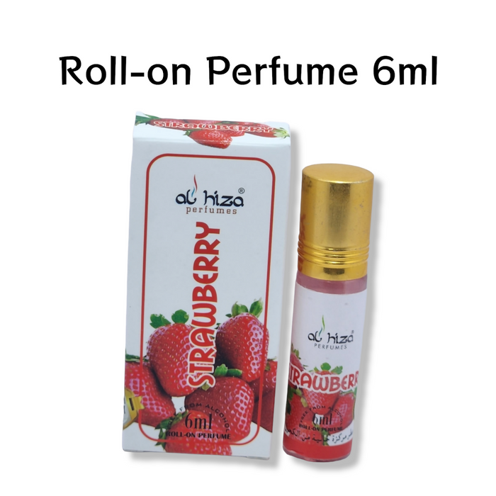 Al hiza perfumes Strawberry Roll-on Perfume Free From Alcohol 6ml 7