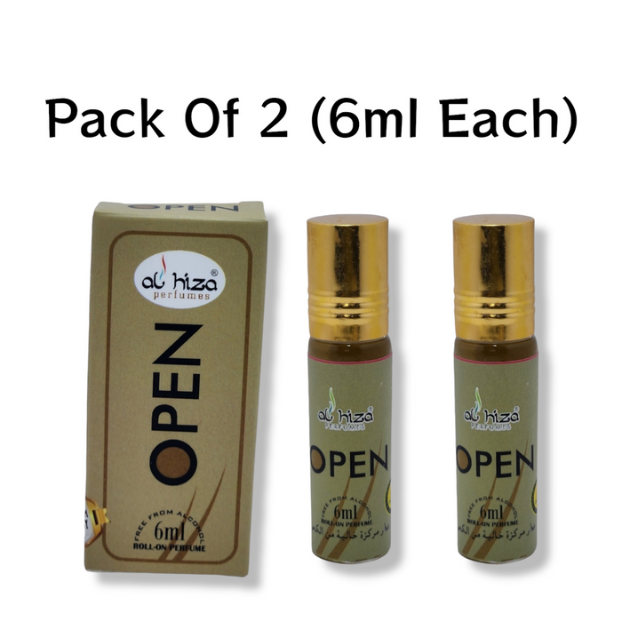 Al hiza perfumes Open Roll-on Perfume Free From Alcohol 6ml 9