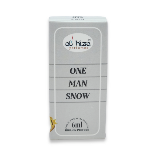 Al hiza perfumes One Man Snow Roll-on Perfume Free From Alcohol 6ml 7