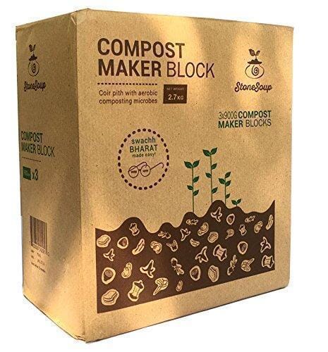 AADITI STONESOUP Compost Maker Block - Set of 3 Stone Soup 
