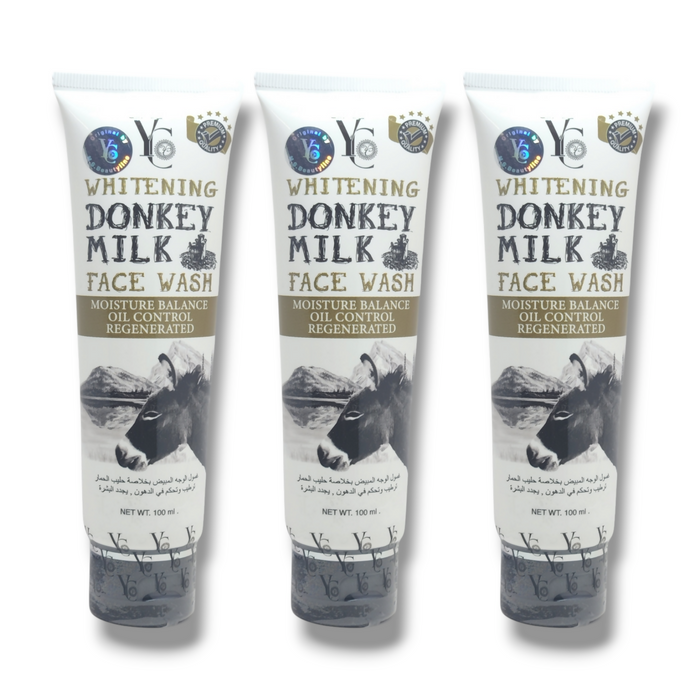 Yc Whitening Donkey Milk Face wash 100ml 2