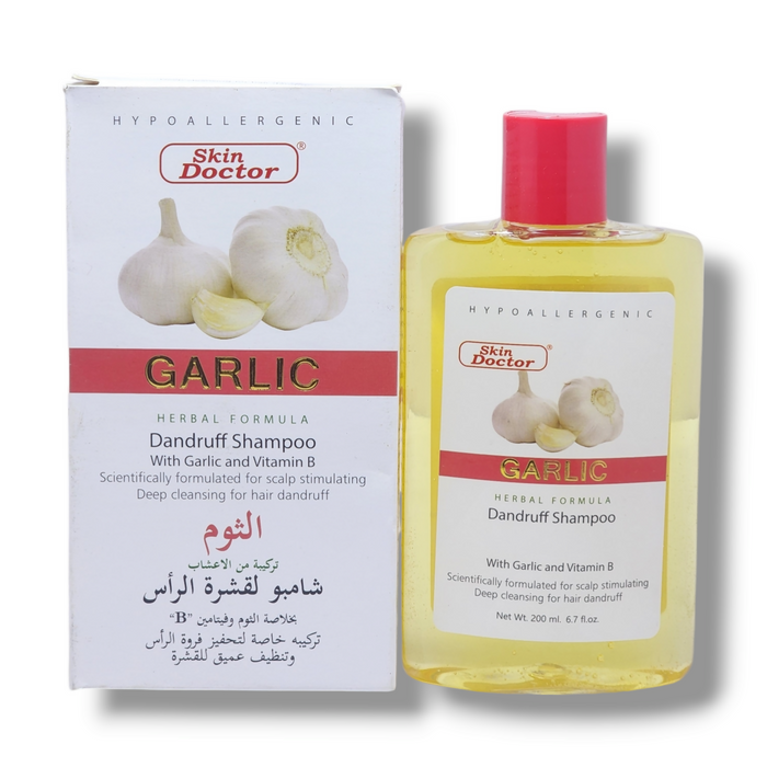 Skin Doctor Garlic Shampoo For Dandruff 200ml 11