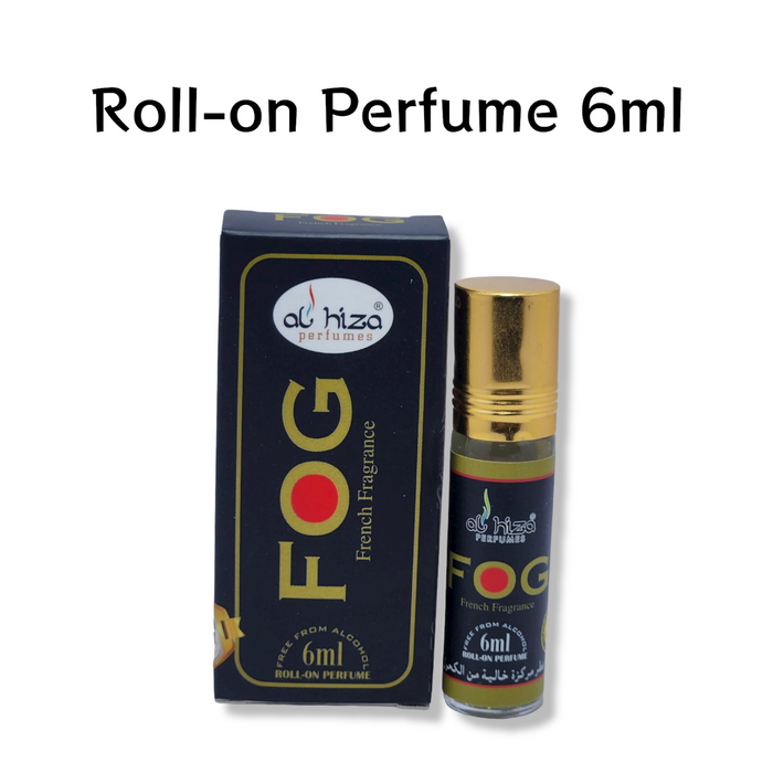 Al hiza perfumes FOG French Fragrance Roll-on Perfume Free From Alcohol 6ml 7