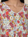 Women's Floral print Rayon Kaftan in grey base Clothing Ruchi Fashion XXL 
