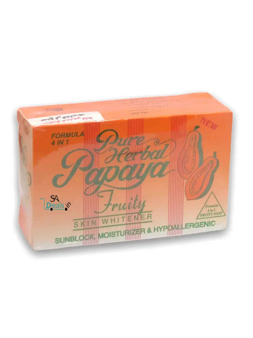 Pure Herbal Papaya Soap 135g Body Soap SA Deals 