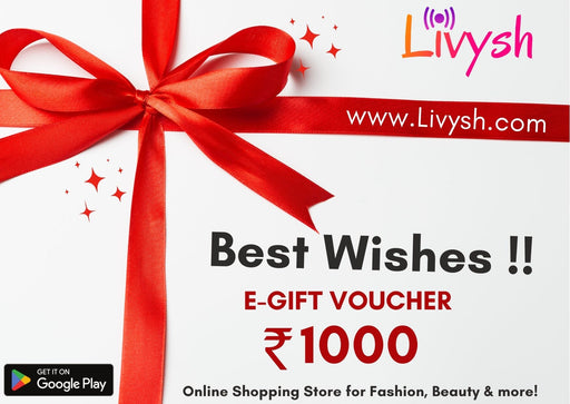 Livysh e-Gift Card Rs.1000 Gift Set LivySeller ₹1,000.00 