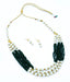 Aradhya Stylish Multi Layer Pearl Necklace Set for Women Imitation Jewellery Aradhya Jewellery 