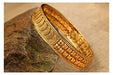 JFL - Jewellery for Less Gold Plated Copper Bangle for Women's & Girl's Bangles JFL 