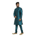 AAZ WEAR Traditional Kurta Pyjama Set for Men Ethnic Wear for Men Wedding /Pooja Occasion or Regular Use Kurta Set ROYAL BLUE Men Indo-Western with Dhoti Pant AROSE ENTERPRISES 
