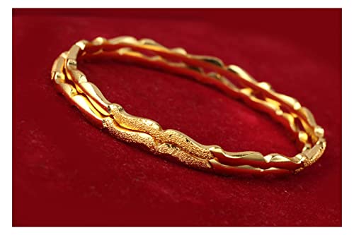 JFL - Jewellery for Less - Girls, Women's Traditional Ethnic One Gram Gold Plated Designer Bangle Set Bangles JFL 