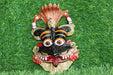 Salvus APP SOLUTIONS Narsingh Black face Wall Hanging Metal Mahakal Face Mask For Home, Office & Shops(Multi_5.5x4 INCH) Home Decors Salvus App Solutions 
