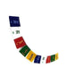 LSARI Tibetan Pray Flag (Velvet, Medium) Pack of 1 Home Accessories Aric Retail India Company 