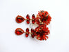 Glass stone Korean earrings Earrings Sangeeta creation 