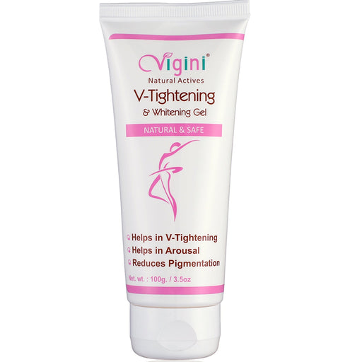 Vigini Intimate Vaginal V Tightening Whitening & Lightening Water Based Gel Girls Women 100ml| Reduces Itching Dryness Vagina Moisturizer health & wellness Global Medicare Inc 