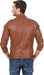 Garmadian Brown Pu Leather Jacket for Men, Boys Jackets Demind Fashion 