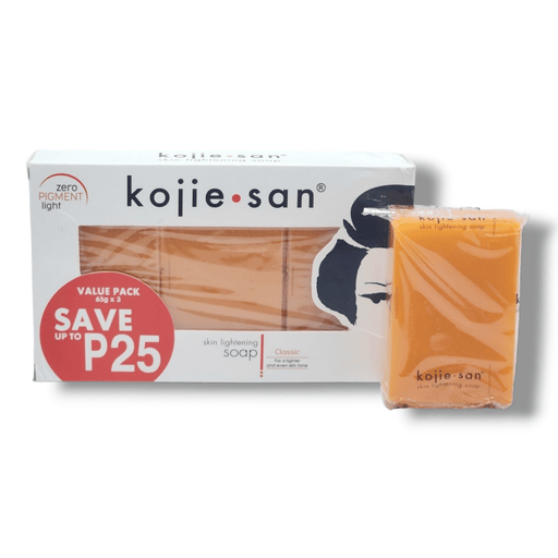 Kojie San Skin Lightening Soap 65g (Pack of 3) Body Soap SA Deals 