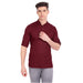 Vida Loca Maroon Cotton Solid Slim Fit Full Sleeves Shirt For Men's Apparel & Accessories Accha jee online 
