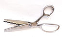 SHALIMAR SCISSORS COMPANY 8" Inches Zig Zag Scissor for Cloth Cutting and Tailoring Work,Mild Steel, Ergonomic Grips, Ultra-Sharp, Professional Pinking Shears, Silver - Set of 1 scissors Shalimar 