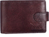 Upper Buttun Mini Wallet Card Holder NDM Brown MASKINO ENTERPRISES 