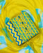 ilyana Pure Cotton Floral Print Salwar Suit Material (Yellow) Apparel & Accessories ILYANA 